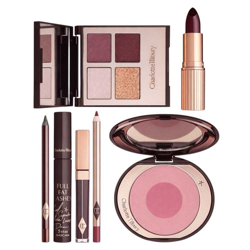 CHARLOTTE TILBURY THE VINTAGE VAMP KIT IN DEEP - BRAND NEW